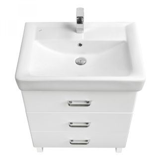 Тумба под раковину Акватон Америна 70см белый 1A169001AM010